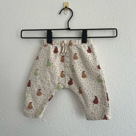 Zara Other - ZARA Cute Baby Pants with Pear Print, 1-3M